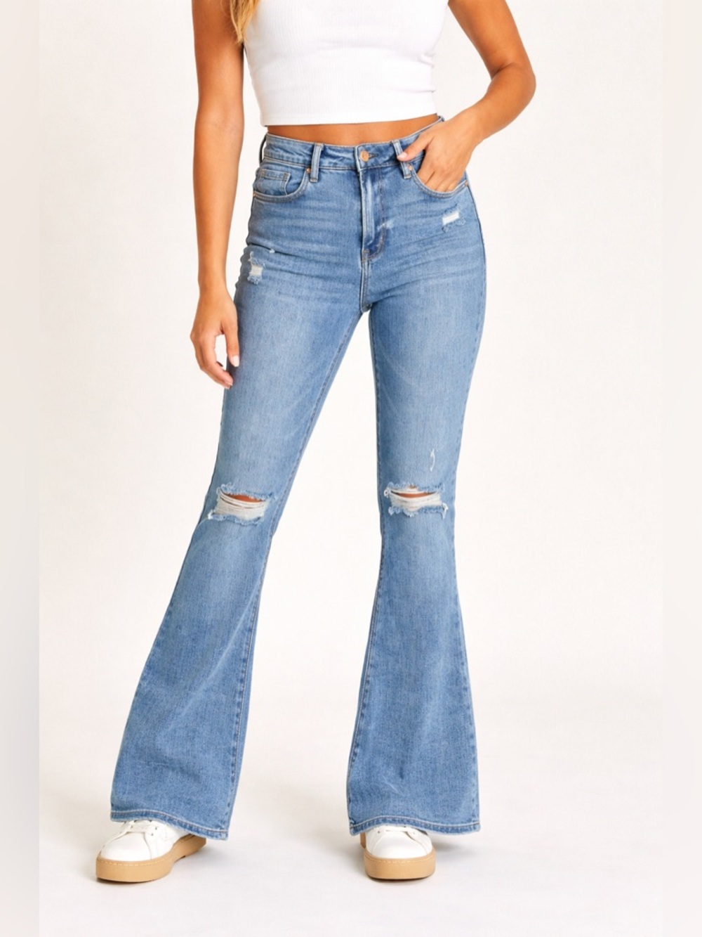 Altar’d State flare jeans, size 28.